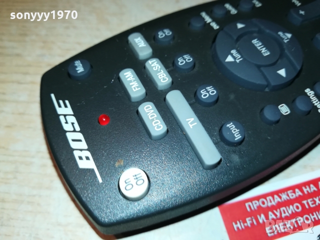 BOSE-REMOTE CONTROL-ВНОС SWISS 1403221958, снимка 3 - Други - 36104917