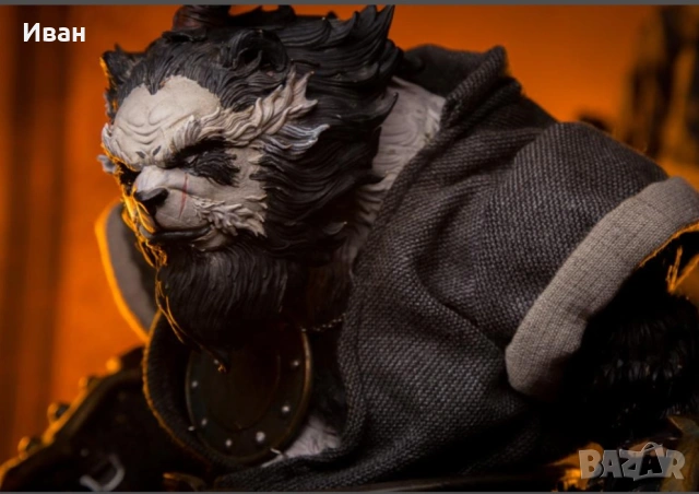 Фигурка на Черната Панда Ян / Black Panda Brother Yang от Планетата на зверовете !, снимка 6 - Фигурки - 53658386