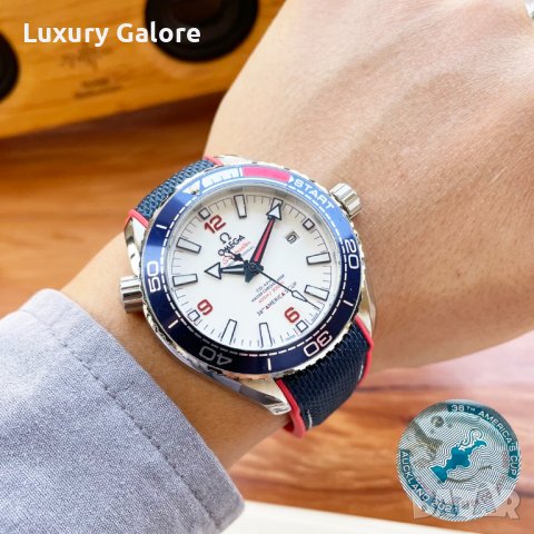 Мъжки часовник OMEGA Seamaster Planet Ocean 36th America’s Cup Limited Edition, снимка 2 - Мъжки - 38849366