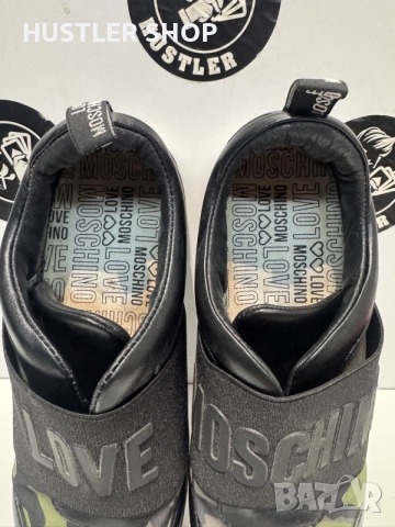 Сникърси LOVE MOSCHINO. Номер 38, снимка 8 - Маратонки - 56226796