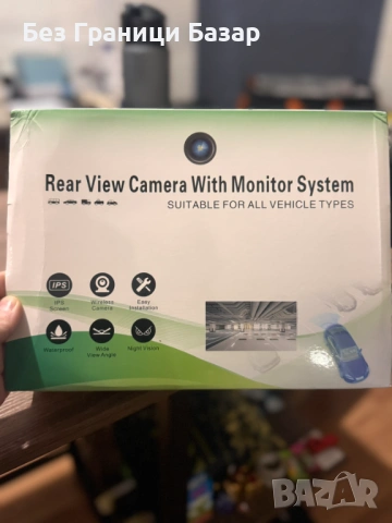 Нова Паркинг система с 4 камери IPS монитор и нощно виждане за кола автомобил, снимка 3 - Друга електроника - 53123801