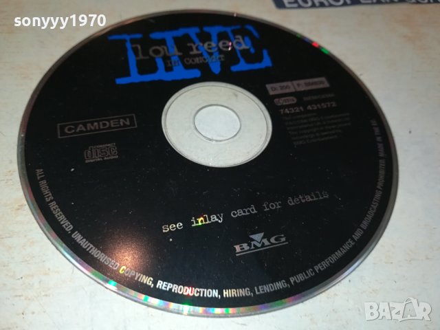 LIVE LOU REED CD 1608231210, снимка 4 - CD дискове - 41872624
