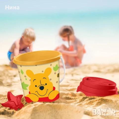 Кофичка с лопатки Мечо пух, снимка 3 - Пластелини, моделини и пясъци - 51002203