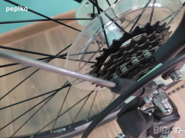 Продавам колела внос от Германия алуминиев градски велосипед RELAXIA 28 цола преден амортисьор, снимка 14 - Велосипеди - 48236661