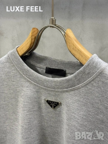 Prada 🔹Мъжка Черна Тениска , снимка 3 - Тениски - 53699460