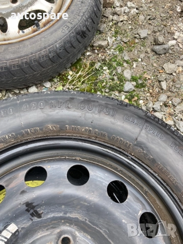 Резервна гума. Патерица 16”. Bmw E46. , снимка 2 - Гуми и джанти - 52053114