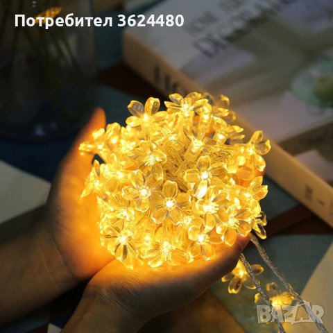 Лампички  цветя за градина соларни, снимка 16 - Други стоки за дома - 40671586