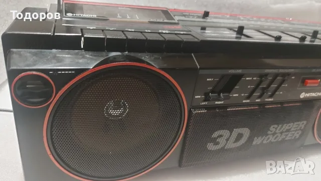 Hitachi TRK-3D2E Stereo Radio Cassette Recorder , снимка 7 - Радиокасетофони, транзистори - 55878745