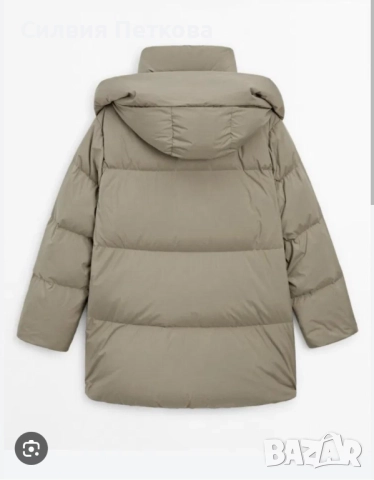 Непромокаемо пухено яке "Massimo Dutti" - НОВО !!, снимка 4 - Якета - 52264279