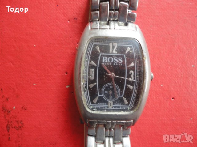 Страхотен часовник Boss Swiss Made, снимка 2 - Мъжки - 41203269