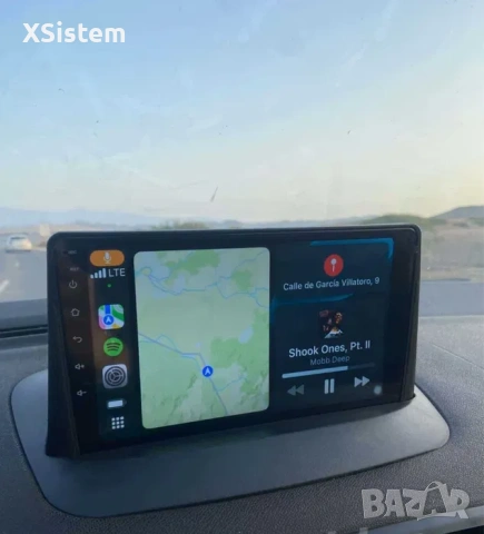 Renault Megane 3 Android Мултимедия Меган 3 CarPlay Навигация Андроид, снимка 2 - Аксесоари и консумативи - 53225641