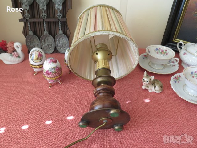 Стара, немска ,настолна лампа, снимка 7 - Настолни лампи - 41367419