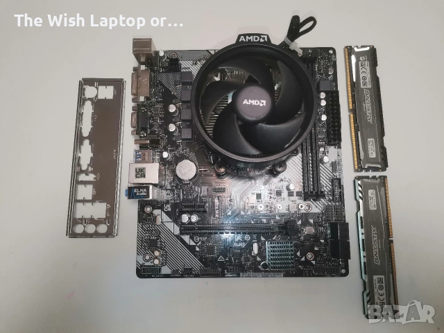 Asrock B450M - HDV +  CPU + Ram