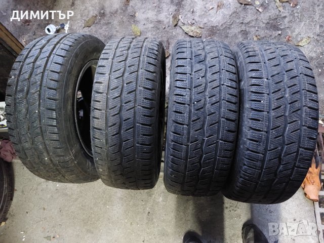 4бр.зимни HANKOOK 215/60/16C 103T DOT 1420, снимка 1 - Гуми и джанти - 39128370