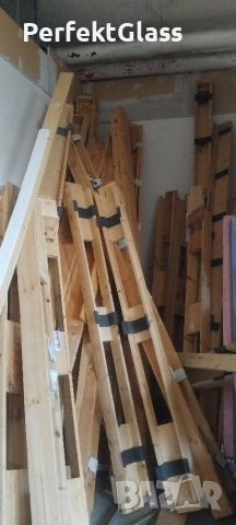 Дървен материал нови каси опаковъчни