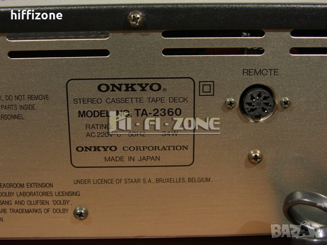 ДЕК Onkyo ta-2360 /1, снимка 9 - Декове - 38931658