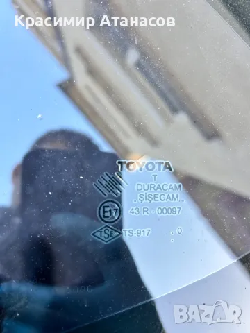 Странично стъкло задно ляво за Тойота аурис. 2 врати. 2007-2012г, снимка 4 - Части - 50083302