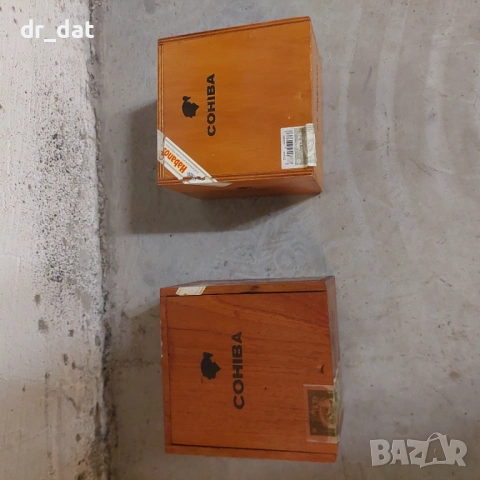 Кутии от хавански пури Cohiba , снимка 5 - Други ценни предмети - 40697354