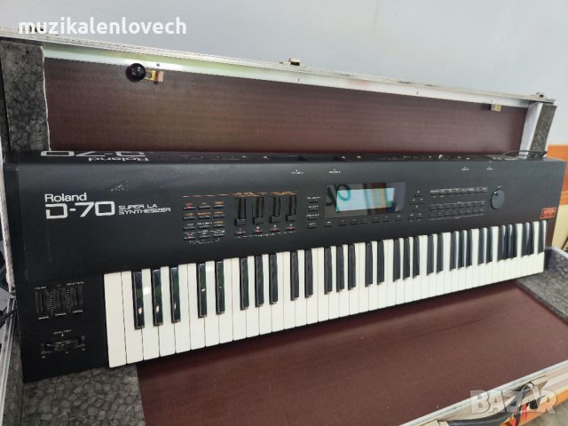 Roland D-70 76-Key Super LA Synthesizer + hard case + Memory Card M256 /JAPAN/, снимка 16 - Синтезатори - 42733001