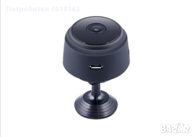 Wifi мини камера за видеонаблюдения, нова, снимка 2 - IP камери - 44760116