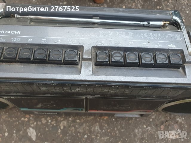 Стари ретро касетофони радиа Hitachi Sharp Panasonic, снимка 4 - Радиокасетофони, транзистори - 41887943