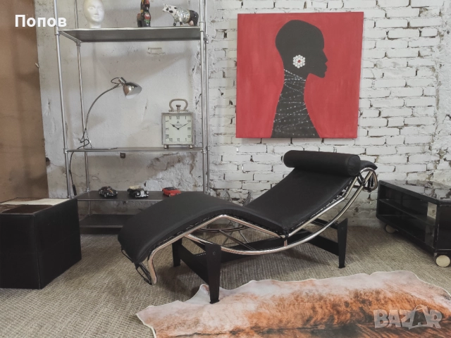 Шезлонг лежанка LC 4, снимка 7 - Дивани и мека мебел - 51749456