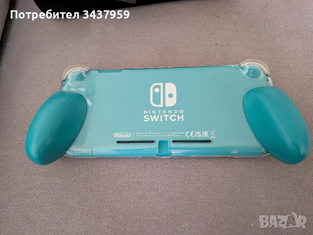 Nintendo Switch Lite + case и grip, снимка 3 - Nintendo конзоли - 53772431