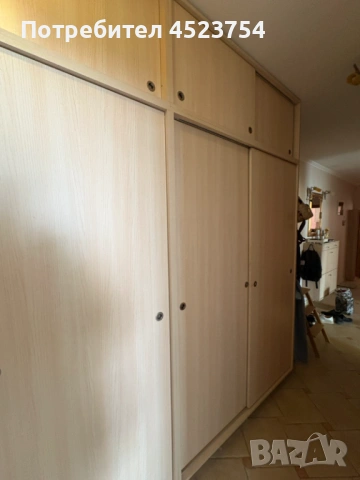 Четирикрилен гардероб, снимка 2 - Гардероби - 53873824
