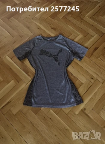 Оригинална дамска тениска Puma размер M-L , снимка 4 - Тениски - 50732539