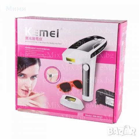 ФОТОЕПИЛАТОР KEMEI KM-6812, снимка 5 - Епилатори - 34689698