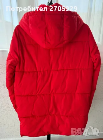 Cubus червено зимно яке, размер XS става и за XS/S, снимка 3 - Якета - 50219548