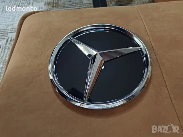 Емблема за решетка за Mercedes Мерцедес емблема решетка 185mm  W176 W167  GL ML E monto.bg, снимка 2 - Части - 48118713