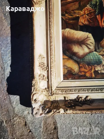 Старинна Картина 1955г, снимка 8 - Картини - 47601186