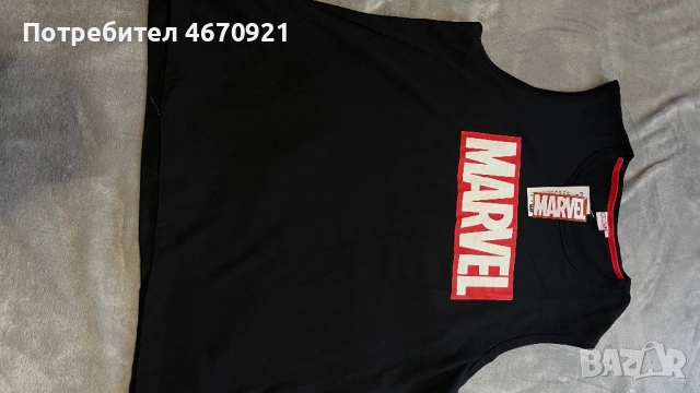 Тениска Marvel, размер 2xl, мъжка, състояние нова