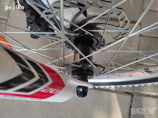 Продавам колела внос от Германия детски мтв велосипед BACHINI LEGEND 20 цола преден и заден амортись, снимка 16 - Велосипеди - 34210766