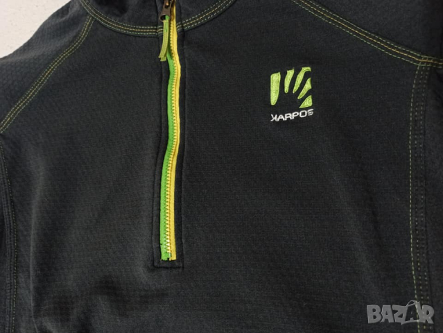 Karpos half zip мъжки полар туризъм и МТБ байк, снимка 2 - Спортна екипировка - 44697536