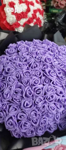 Букети от вечни рози , снимка 4 - Изкуствени цветя - 49124239