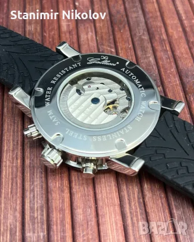 Мъжки автоматичен часовник Gallucci Italy Multi-Function Dualtime – Нов, снимка 6 - Мъжки - 56315889