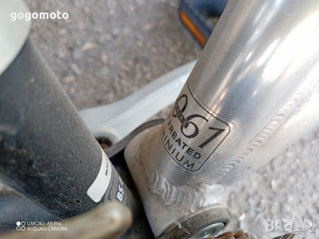 алуминиев велосипед на части, алуминиево колело NOMADE E, капла, джанта, гума, рамка AGLEE, снимка 4 - Части за велосипеди - 42705370