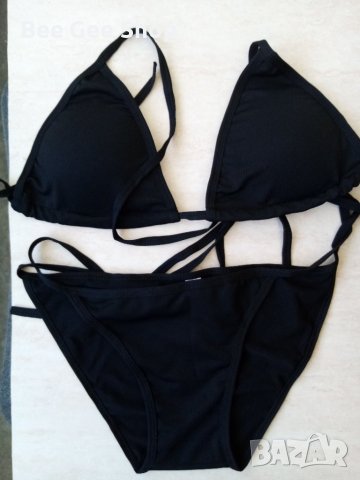 Дамски бански с връзки, снимка 2 - Бански костюми - 40866681