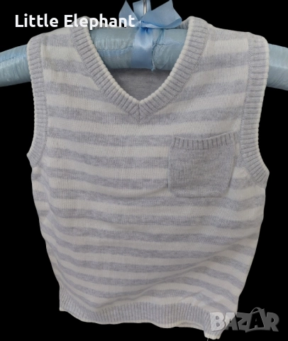 Тънко горно елече за 12-18 месечно момченце,Англия/ново