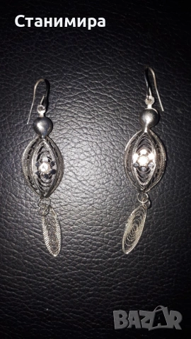 обеци и пръстен, снимка 2 - Бижутерийни комплекти - 53141832