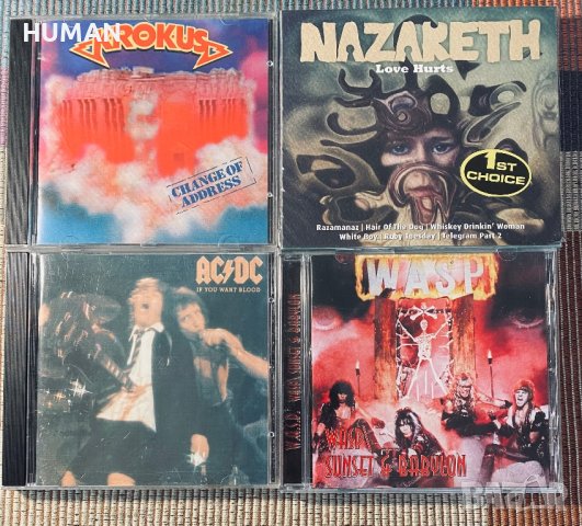 Nazareth,AC/DC, снимка 1 - CD дискове - 40919900