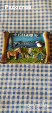 оригинален магнит Исландия
