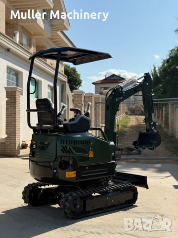 Мини Багер Мuller E1.3 | Гаранция | Изплащане, снимка 2 - Индустриална техника - 46537493