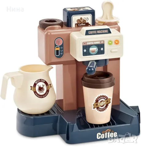 Страхотна реалистична кафе машина ☕️ играчка Coffee Shop, снимка 6 - Играчки за стая - 50212757