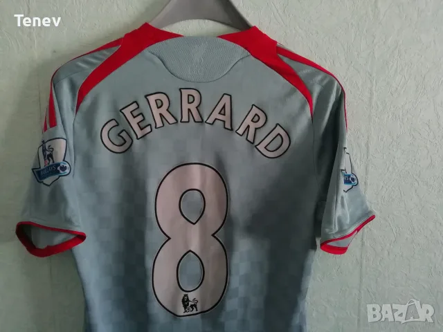 Liverpool Gerrard Adidas 2008-2009 оригинална тениска фланелка Ливърпул Джерард екип , снимка 3 - Тениски - 49365617