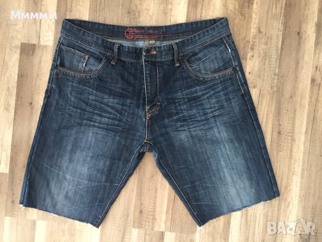 Дънкови панталони ХЛ, снимка 1 - Къси панталони и бермуди - 41615694