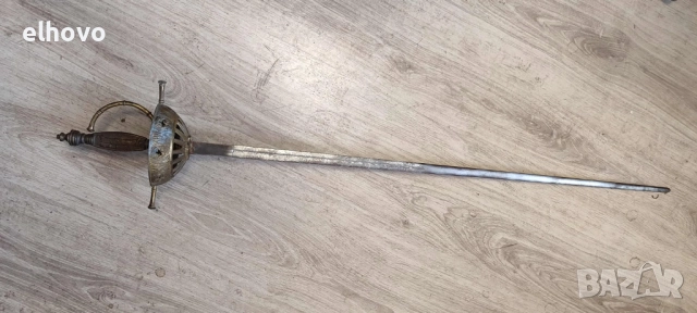 Стара сабя, рапира#1, снимка 4 - Антикварни и старинни предмети - 52480536