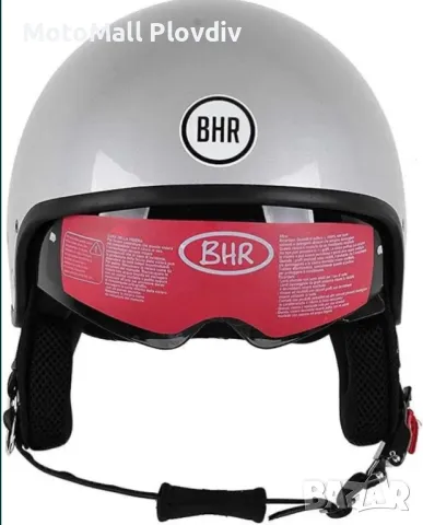 Каска отворена BHR ретро размер S/M/L/XL очила мото мотор, снимка 8 - Аксесоари и консумативи - 49176640